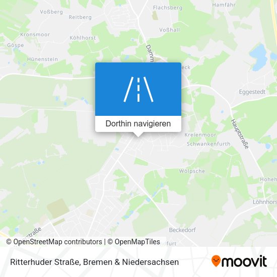Ritterhuder Straße Karte