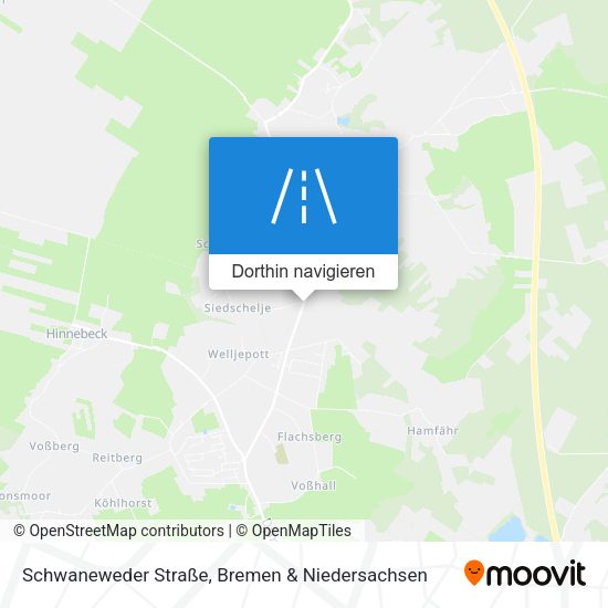 Schwaneweder Straße Karte