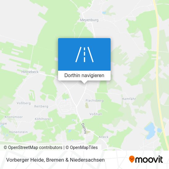 Vorberger Heide Karte