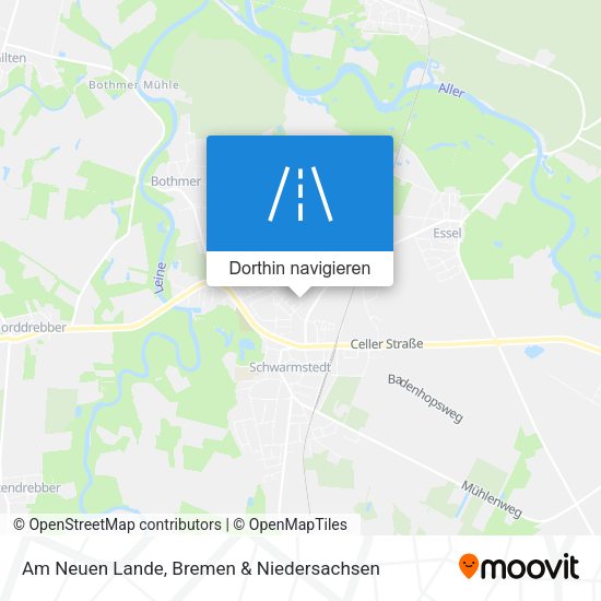 Am Neuen Lande Karte
