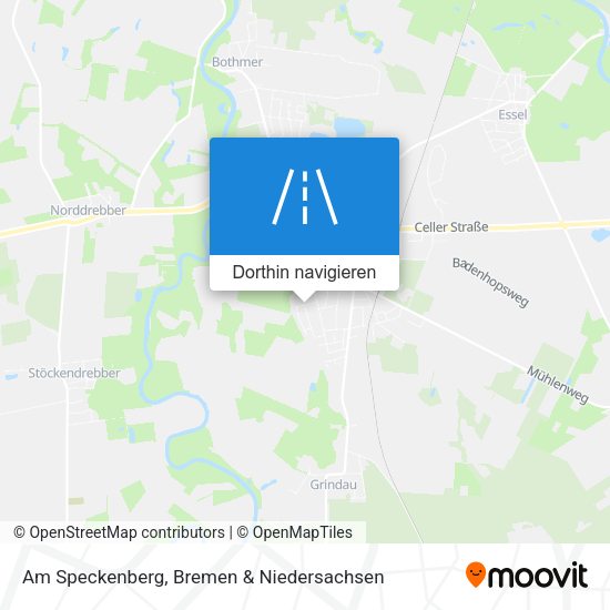 Am Speckenberg Karte