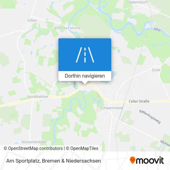 Am Sportplatz Karte