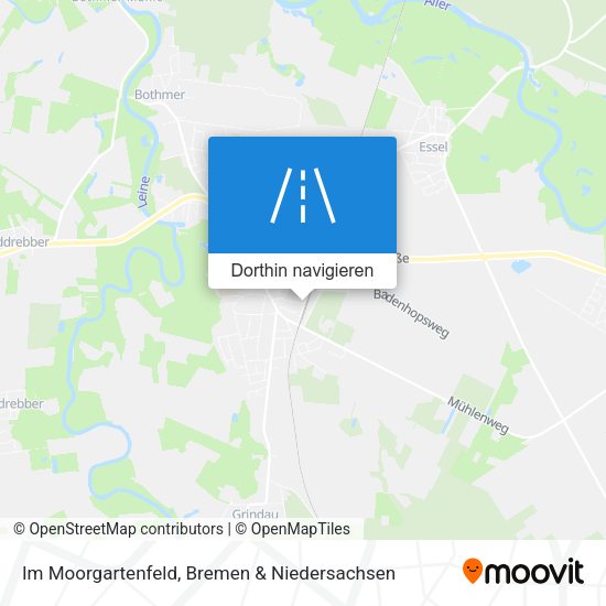 Im Moorgartenfeld Karte