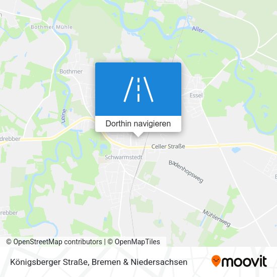 Königsberger Straße Karte