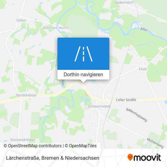 Lärchenstraße Karte