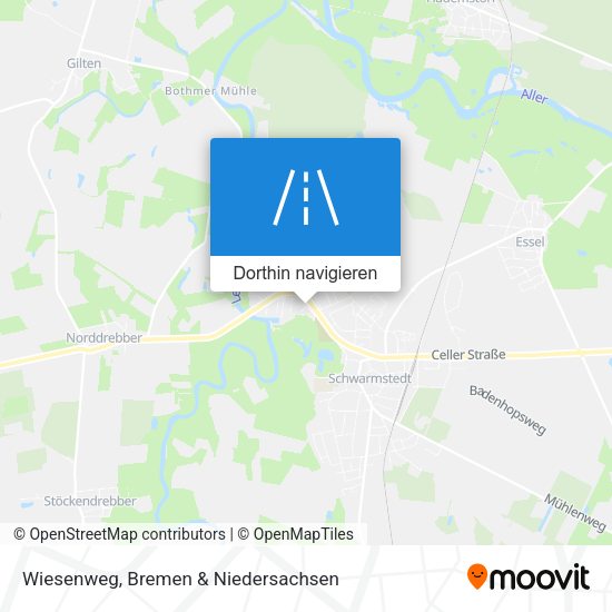 Wiesenweg Karte