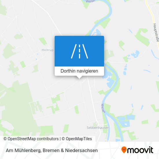 Am Mühlenberg Karte
