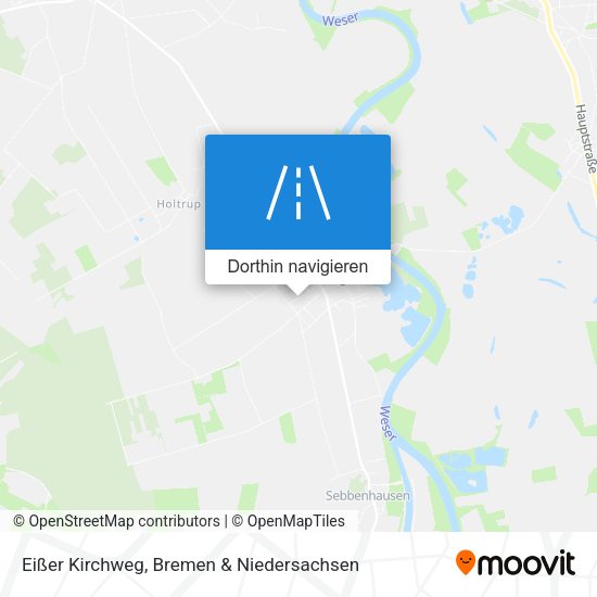 Eißer Kirchweg Karte