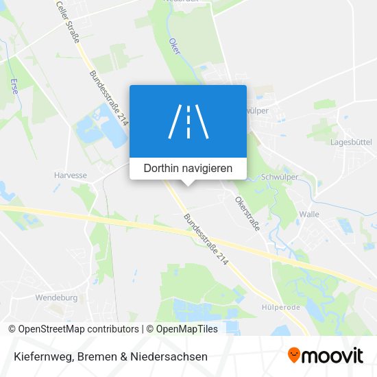 Kiefernweg Karte