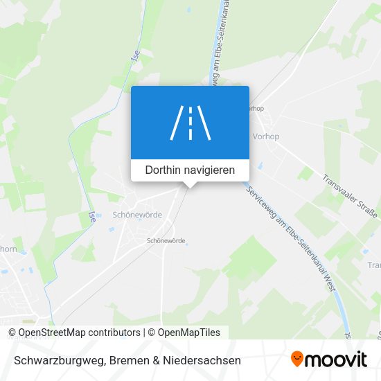 Schwarzburgweg Karte