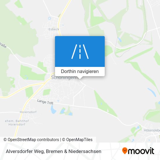 Alversdorfer Weg Karte