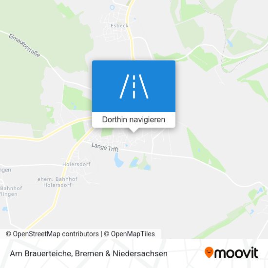 Am Brauerteiche Karte