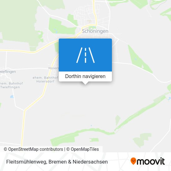 Fleitsmühlenweg Karte