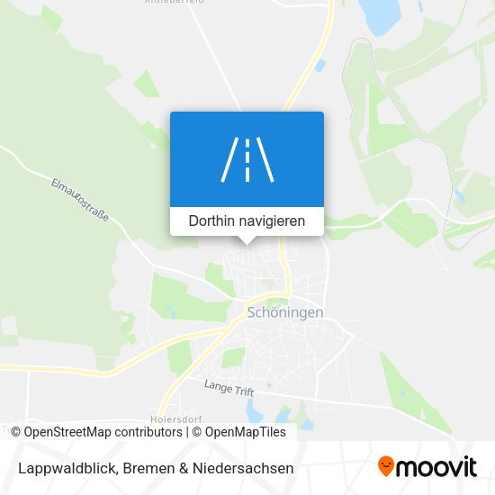 Lappwaldblick Karte