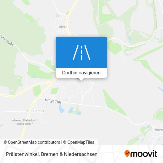 Prälatenwinkel Karte