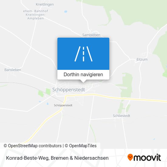 Konrad-Beste-Weg Karte