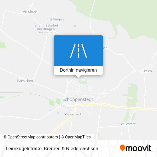 Leimkugelstraße Karte