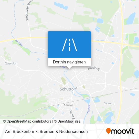 Am Brückenbrink Karte