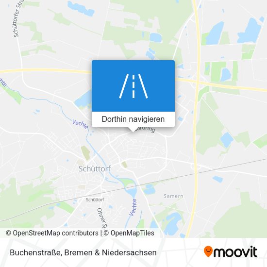 Buchenstraße Karte