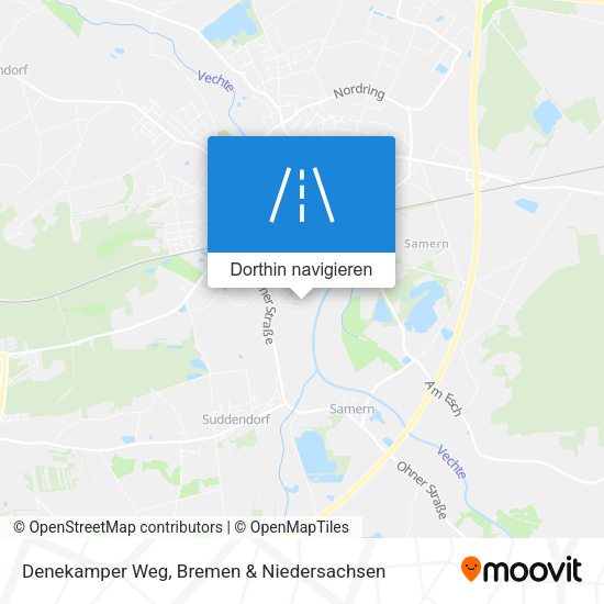 Denekamper Weg Karte