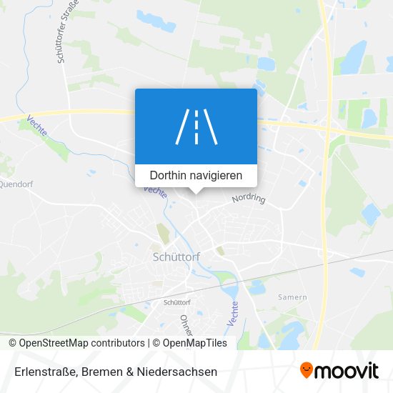 Erlenstraße Karte