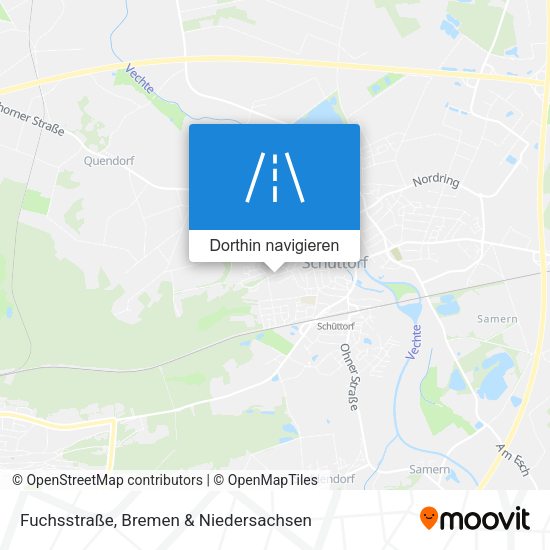 Fuchsstraße Karte