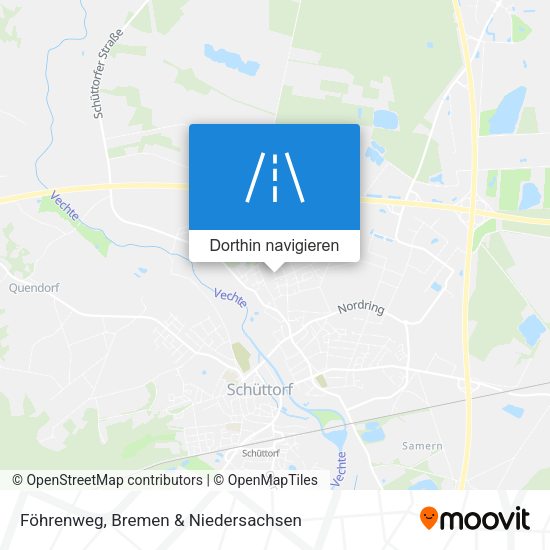 Föhrenweg Karte