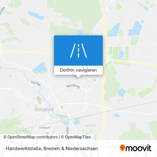 Handwerkstraße Karte