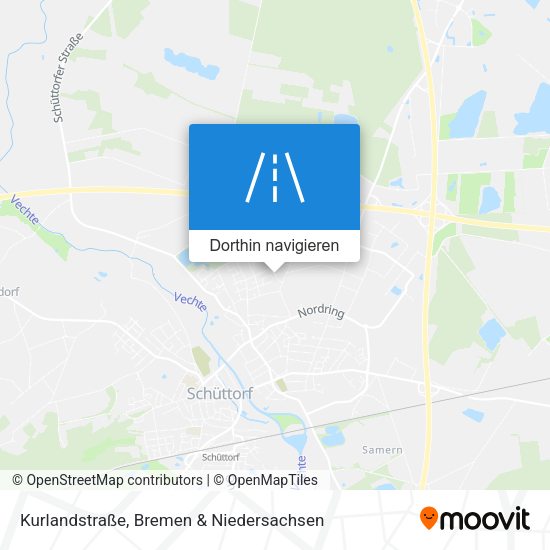 Kurlandstraße Karte