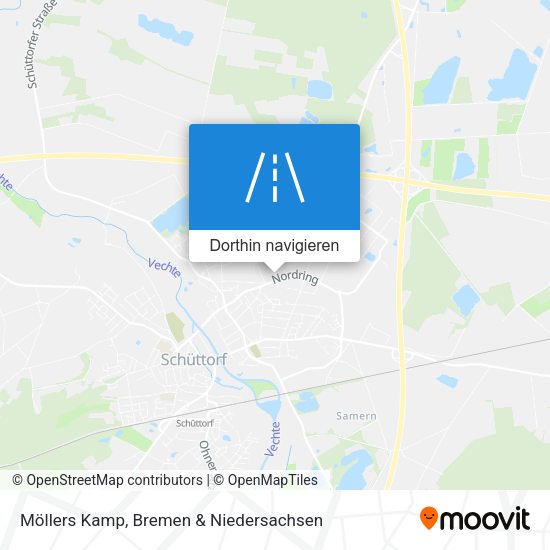 Möllers Kamp Karte