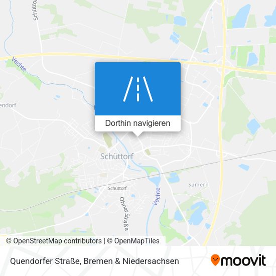 Quendorfer Straße Karte