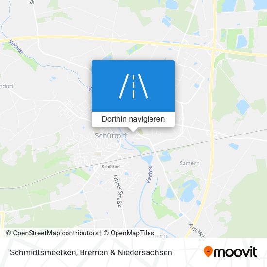 Schmidtsmeetken Karte