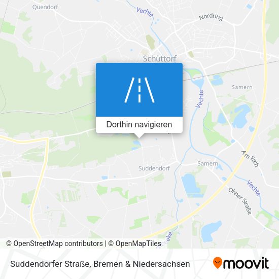 Suddendorfer Straße Karte