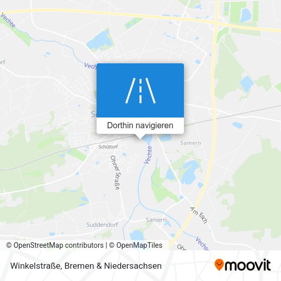 Winkelstraße Karte