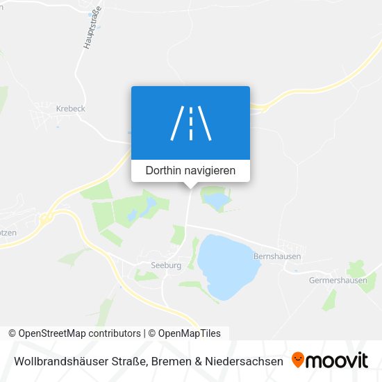 Wollbrandshäuser Straße Karte