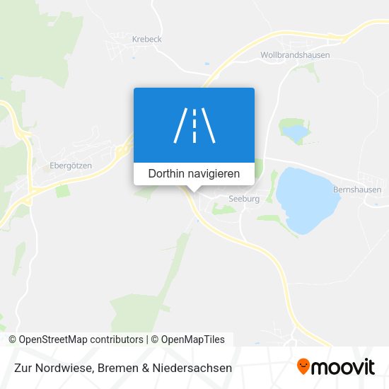 Zur Nordwiese Karte