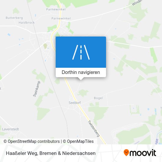Haaßeler Weg Karte