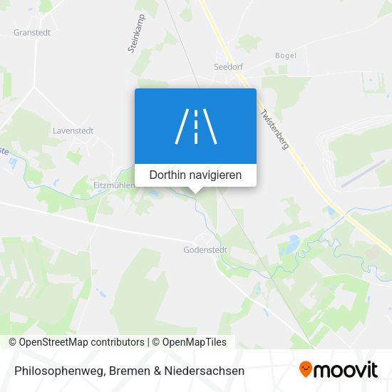 Philosophenweg Karte