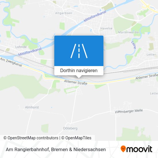 Am Rangierbahnhof Karte