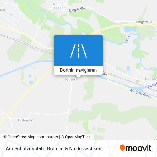 Am Schützenplatz Karte
