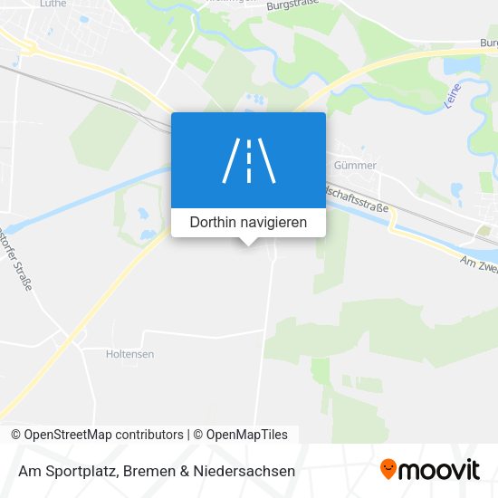 Am Sportplatz Karte