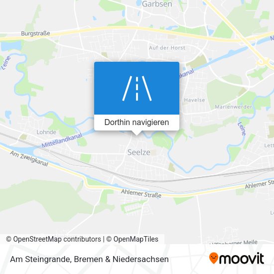 Am Steingrande Karte