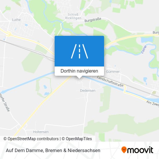 Auf Dem Damme Karte