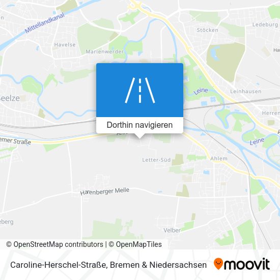 Caroline-Herschel-Straße Karte