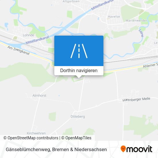 Gänseblümchenweg Karte
