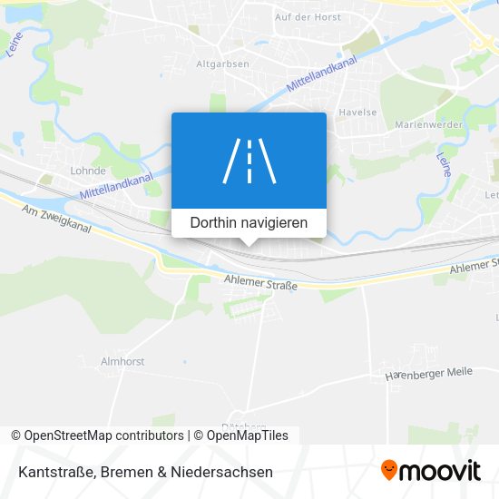 Kantstraße Karte