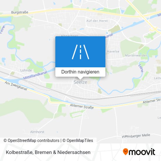 Kolbestraße Karte