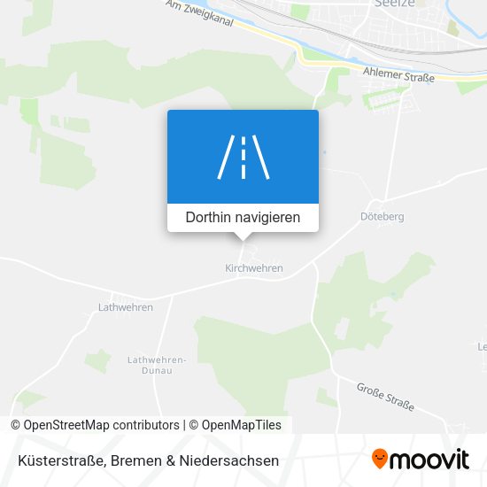 Küsterstraße Karte