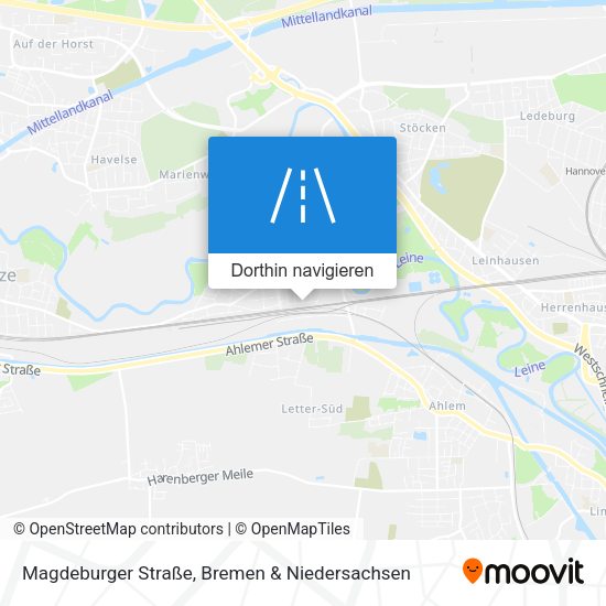 Magdeburger Straße Karte