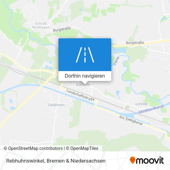 Rebhuhnswinkel Karte